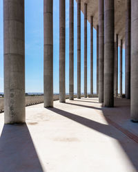View of colonnade