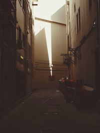 Street amidst buildings in city