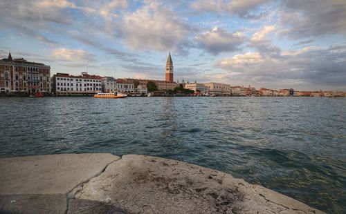 The last meter of the punta della dogana dock