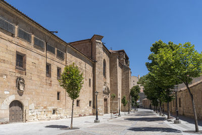 A convent building in the city of salamanca, spain