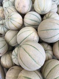 Full frame shot of fruits for sale in market