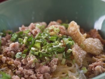 Close-up of food in bowl