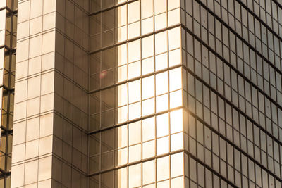 Full frame shot of modern building