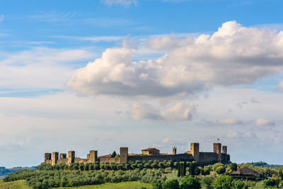 Historic castle against sky