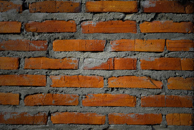 Full frame shot of brick wall