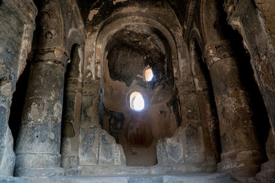 Low angle view of temple