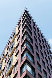 Low angle view of modern building