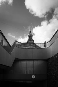 Low angle view of building against sky