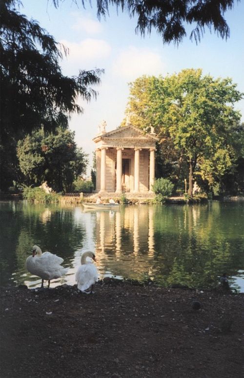 Laghetto delle barche di Villa Borghese