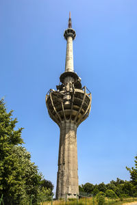 Low angle view of a tower