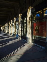 Corridor of building