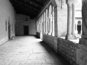 Corridor of building