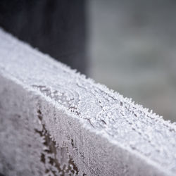 Close-up of snow