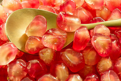 Full frame shot of fruits