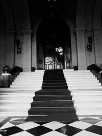 Steps in temple