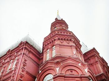 Low angle view of temple