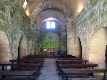 Interior of historic building