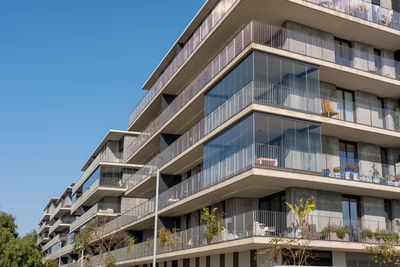 Low angle view of building against sky