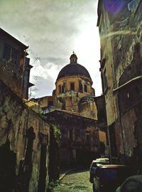 View of cathedral in city