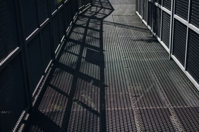 Low angle view of staircase in building