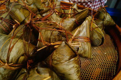 Close-up of food for sale at market stall