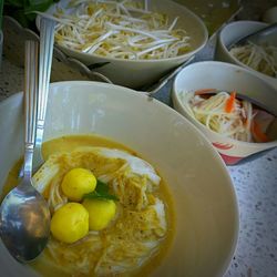 Close-up of food in bowl