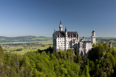 World famous castle neuschwanstein in bavaria