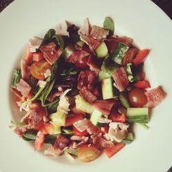 Close-up of food in plate