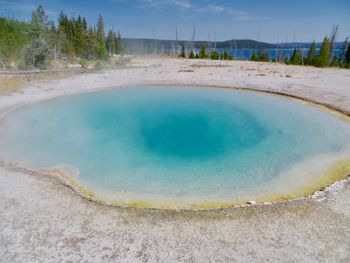 Scenic view of swimming pool