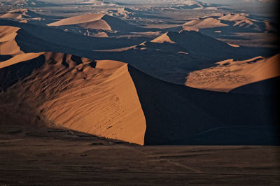 Scenic view of desert