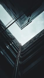 Low angle view of buildings against sky