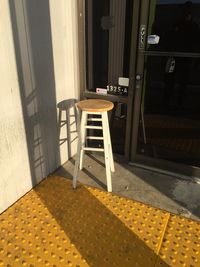 Chairs and table at home