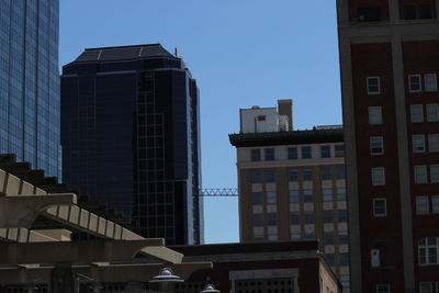 Low angle view of modern building