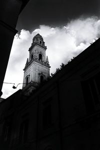 Low angle view of building against sky