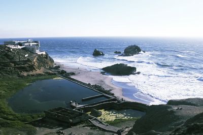 Scenic view of sea