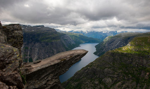 Panoramic view of landscape against sky