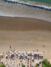 Aerial view of beach