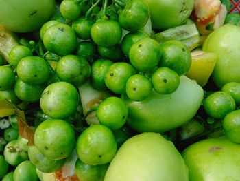 Full frame shot of apples