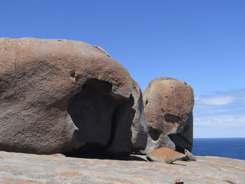 The remarkable rocks on kangaroo island on a beautiful australian spring day