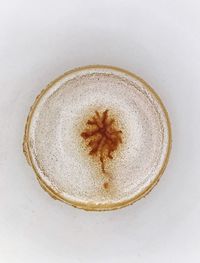 High angle view of coffee