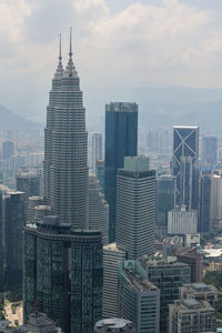 Cityscape against sky