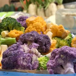 Close-up of multi colored vegetables