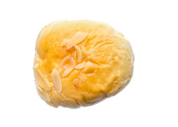 Close-up of ice cream against white background