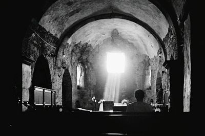 Interior of church