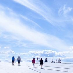 People at beach