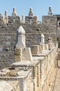 View of historical building against sky