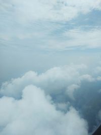 Low angle view of clouds in sky