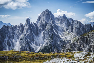 Cadini di misurina in the dolomites, italy, europe