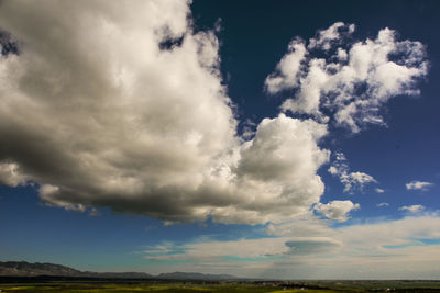 Low angle view of sky