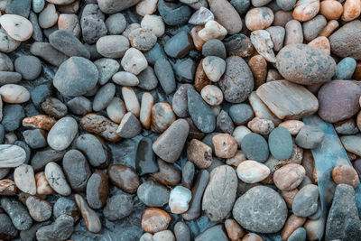 Full frame shot of stones